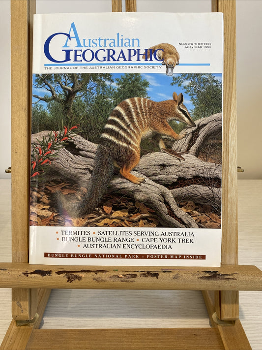 Australian Geographic January - March 1989 Magazine In Good Condition