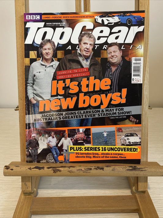 Top Gear Australia February 2011 Magazine In Ok Condition