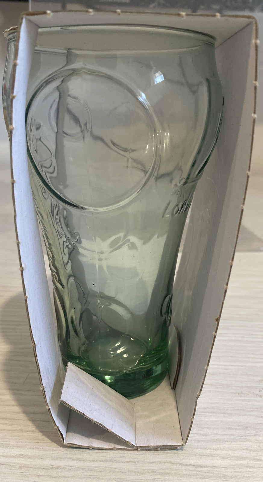 Mcdonald's Coca Cola London Olympics 2012 Glass Cup Green Colour Brand New