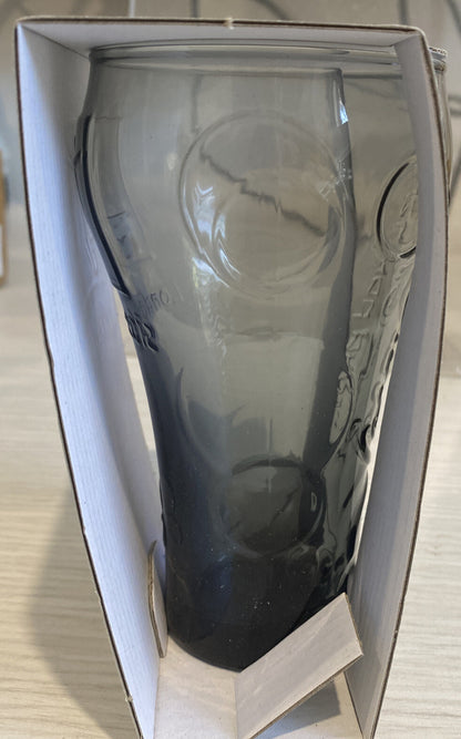 Mcdonald's Coca Cola London Olympics 2012 Glass Cup Charcoal Colour Brand New