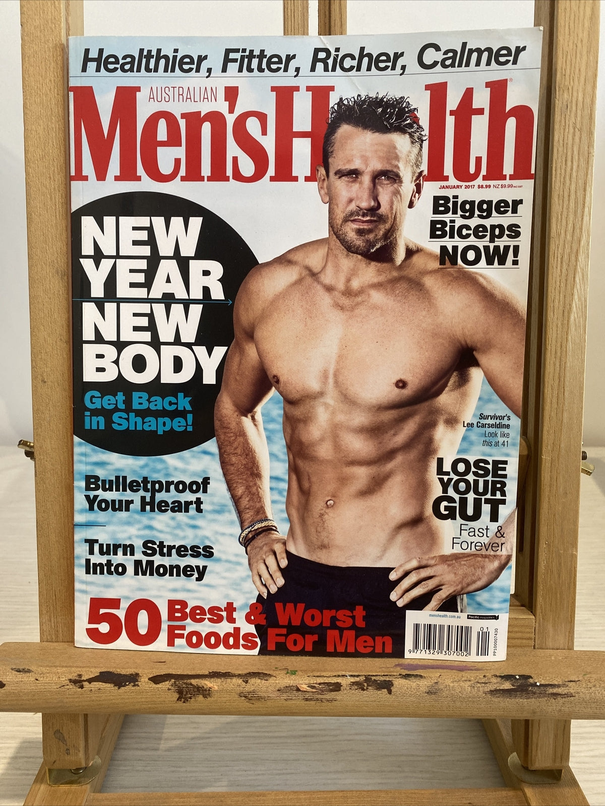 Men's Health January 2017 In Good  Condition Magazine