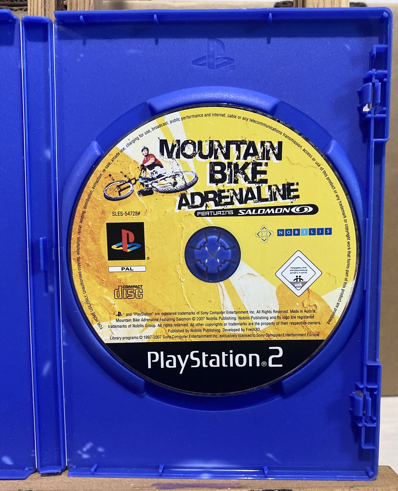 3254 Mountain Bike Adrenaline PAL Playstation 2/PS2 InComplete Game