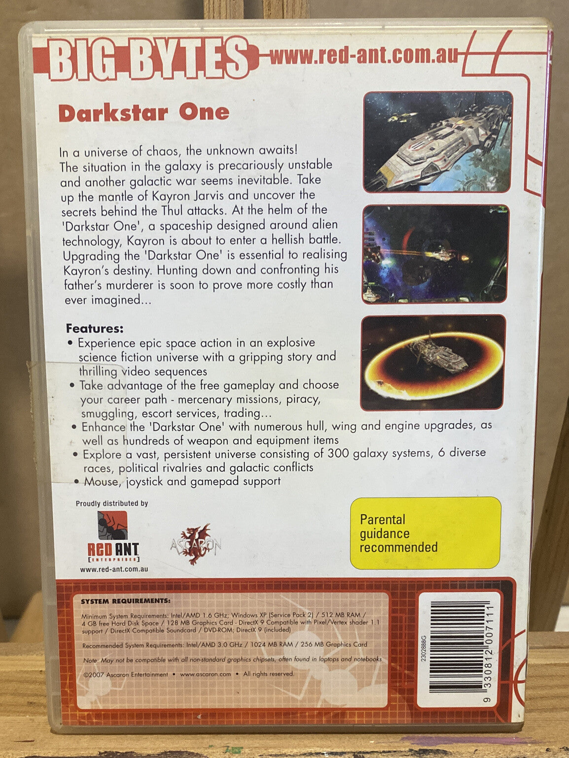 4226 Darkstar One PC Game In Good Condition