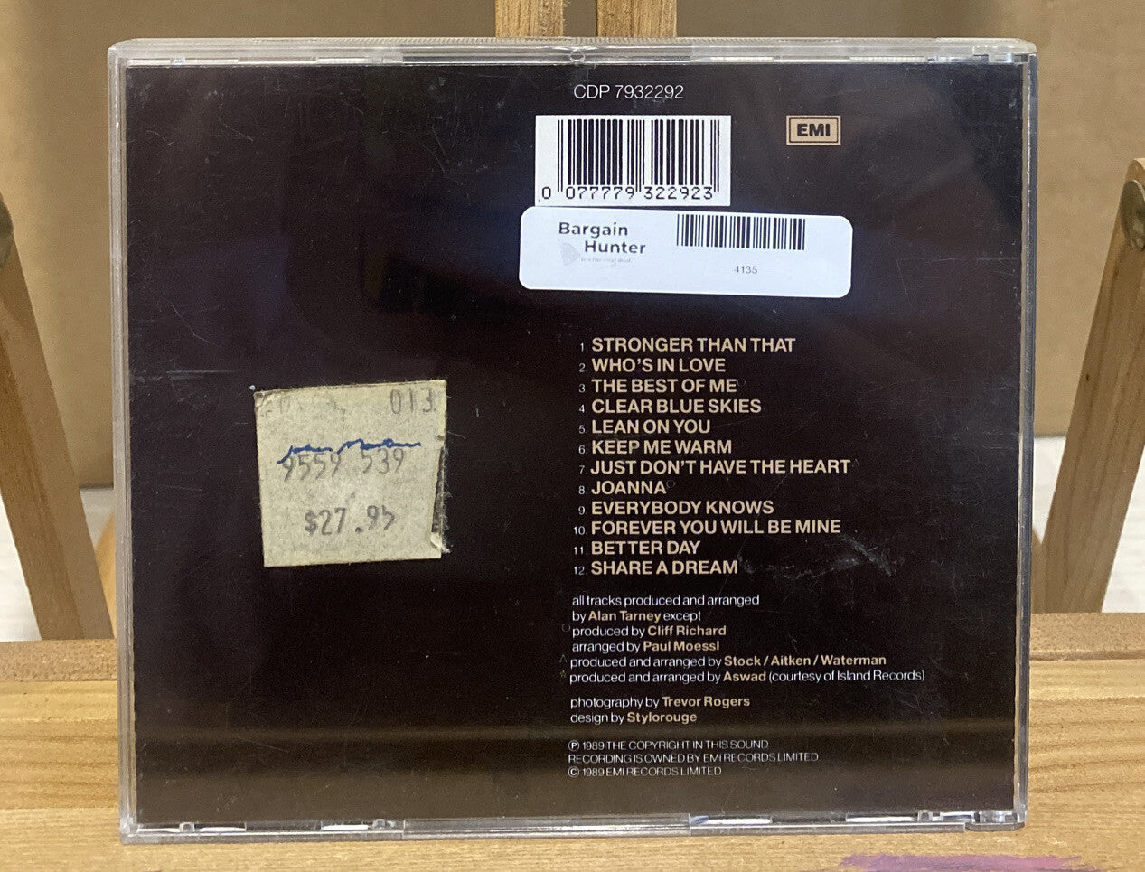 Stronger Cliff Richard Music CD In Good Condition 4135