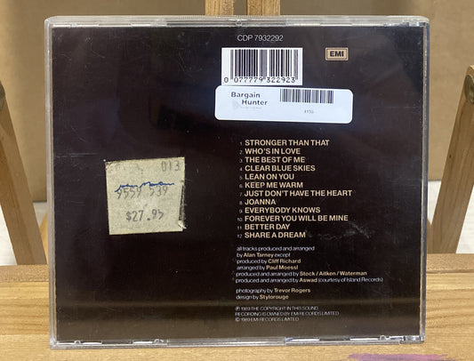 Stronger Cliff Richard Music CD In Good Condition 4135