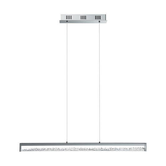 Eglo Lighting Cardito 36W LED Pendant Chrome / Warm White - New Never Installed