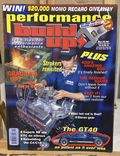 Performance Build Ups Vol 9 No 4 Magazine In Good Condition