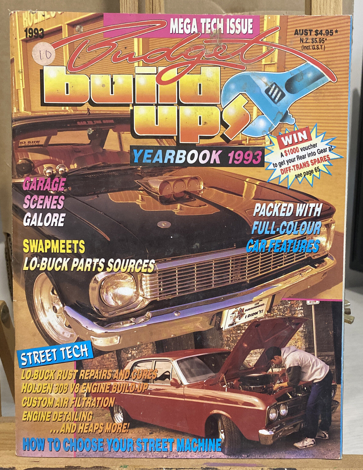 Budget Build Ups Yearbook 1993 Magazine In Good Condition