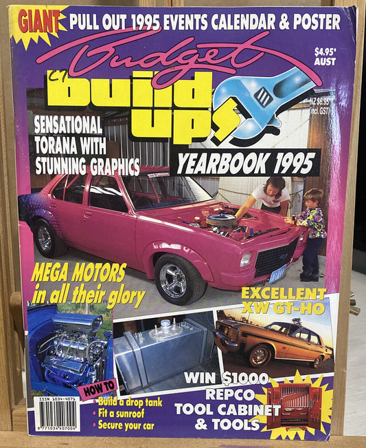 Budget Build Ups Yearbook 1995 Magazine In Good Condition
