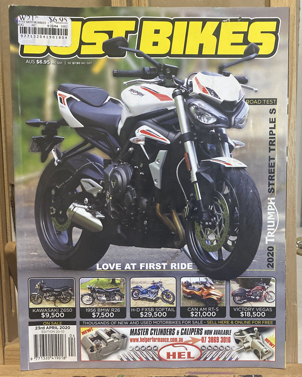 Just Bikes April 2020 #377 Magazine In Good Condition
