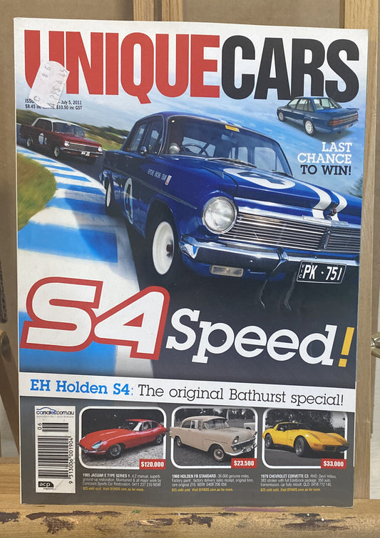 Unique Cars June / July 2011 No 325 Magazine In Good Condition