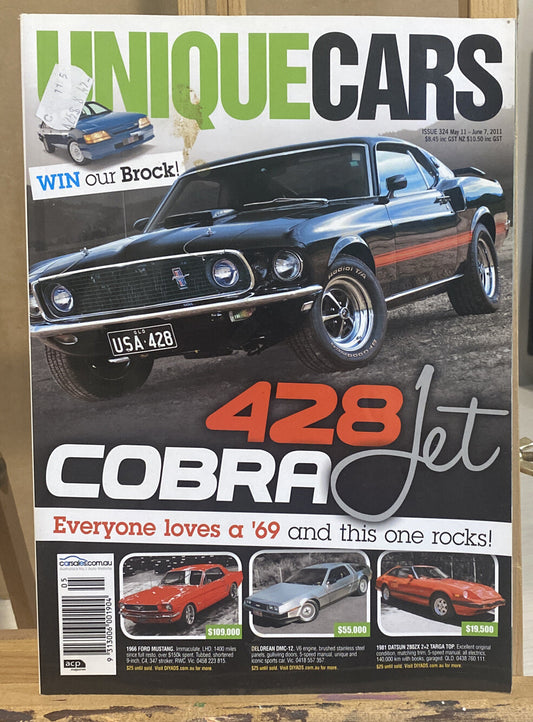 Unique Cars May / June 2011 No 324 Magazine In Good Condition