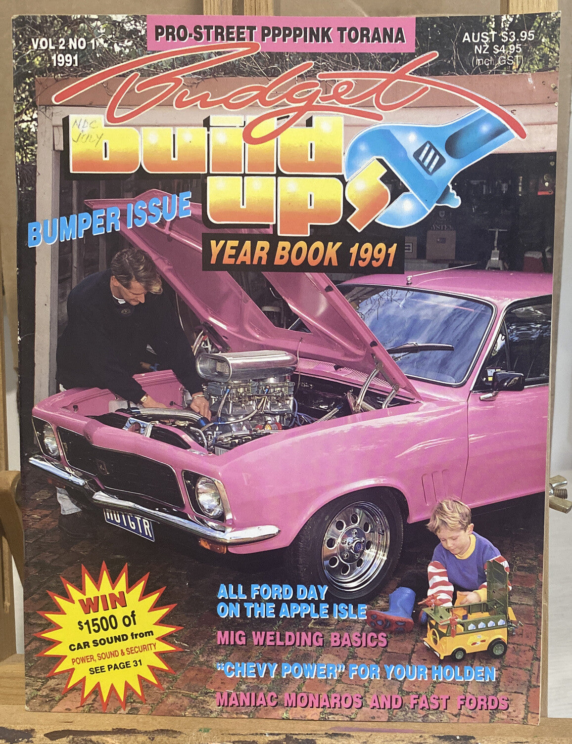 Budget Build Ups Yearbook 1991 Magazine In Good Condition