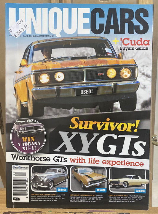 Unique Cars May / June 2012 No 337 Magazine In Good Condition