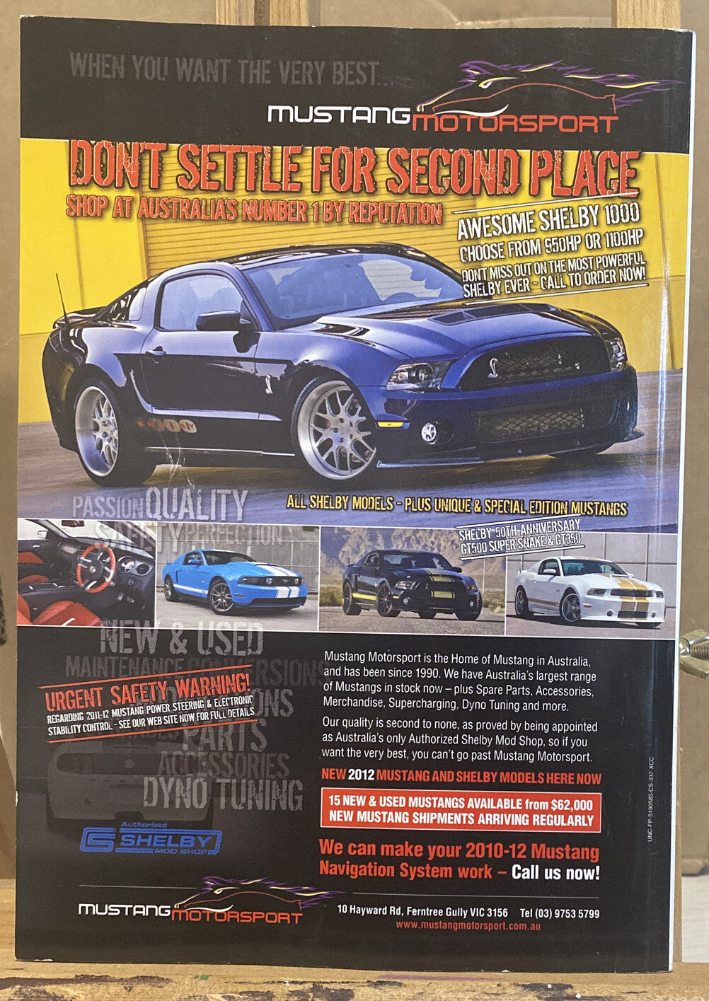 Unique Cars May / June 2012 No 337 Magazine In Good Condition