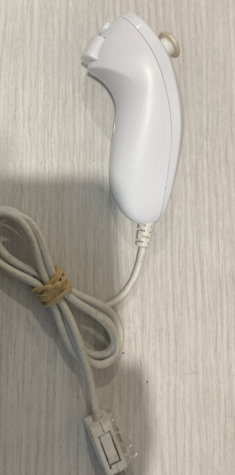 White Nintendo Wii Nunchuck Controller Wii U In Good Condition