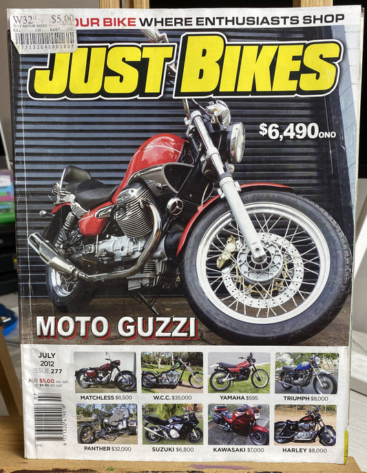 Just Bikes No 277 July 2012 Magazine In Good Condition