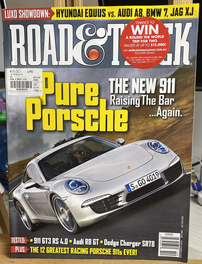 Road And Track October 2011 Magazine In Good Condition