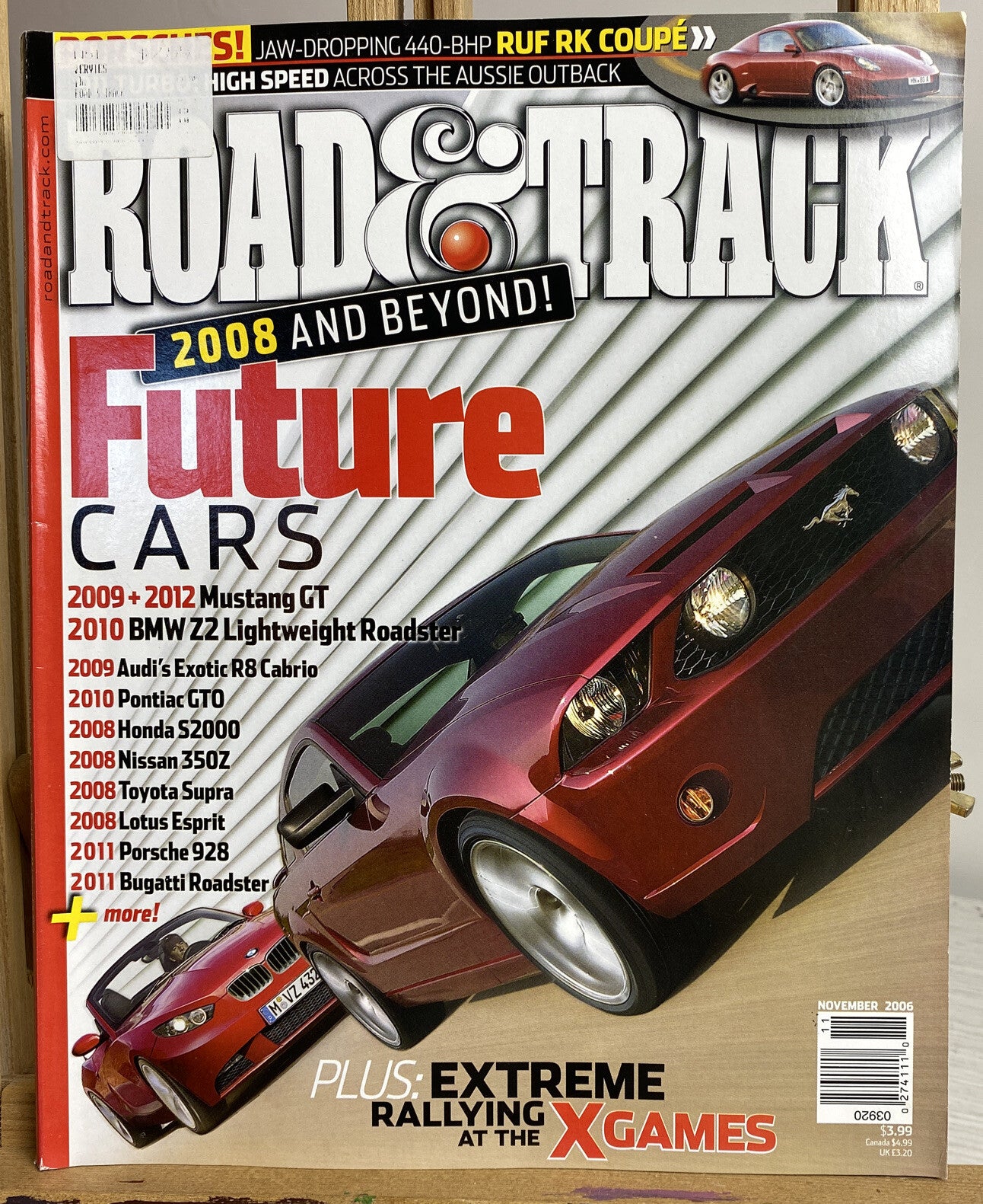 Road And Track November 2006 Magazine In Good Condition