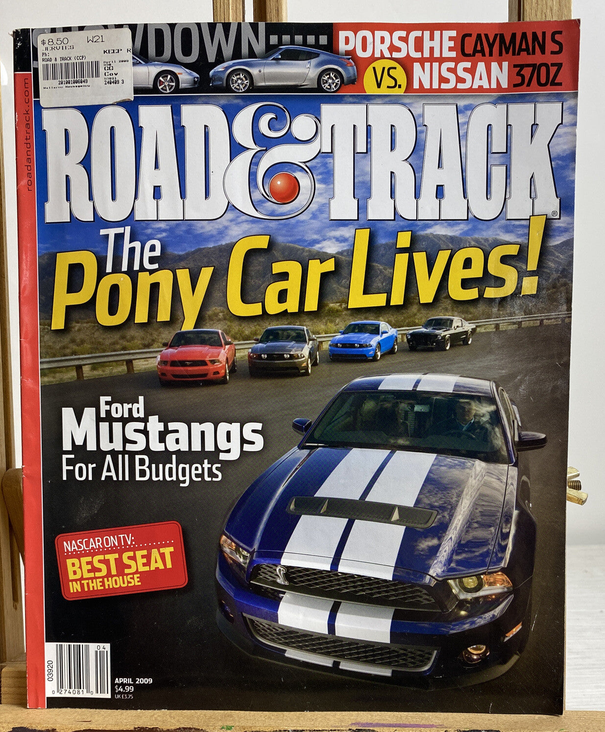 Road And Track April 2009 Magazine In Good Condition
