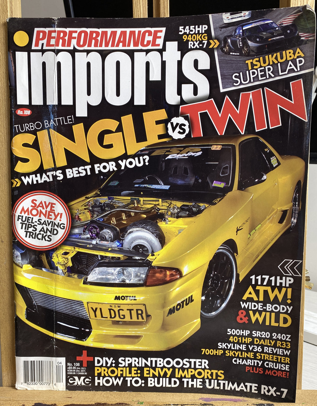 Performance Imports No 108 Magazine In OK Condition