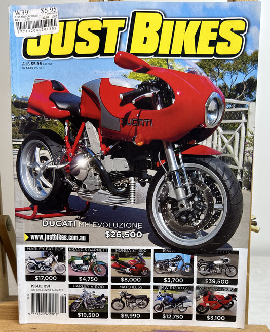 Just Bikes No 291 September 2013 Magazine In Good Condition