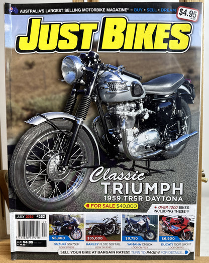Just Bikes No 253 July 2010 Magazine In Good Condition