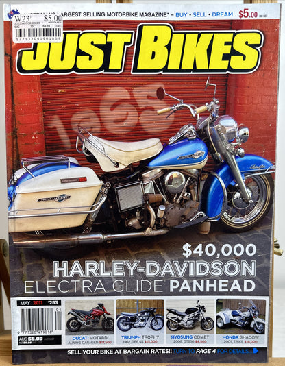 Just Bikes No 263 May 2011 Magazine In Good Condition