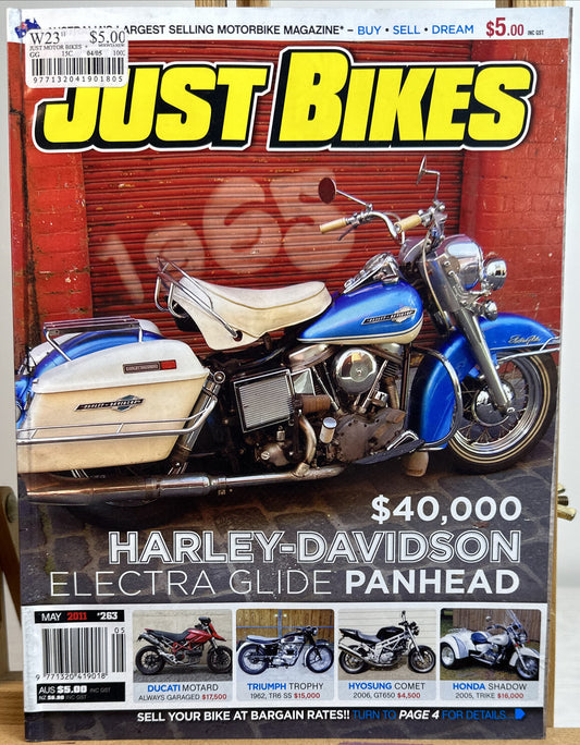 Just Bikes No 263 May 2011 Magazine In Good Condition