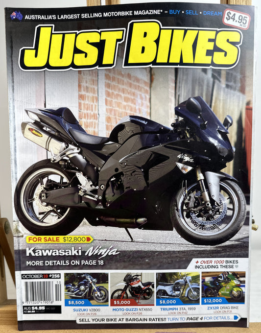 Just Bikes No 256 October 2010 Magazine In Good Condition