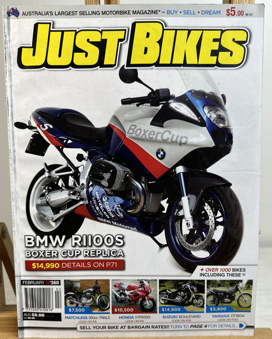 Just Bikes No 260 February 2011 Magazine In Good Condition