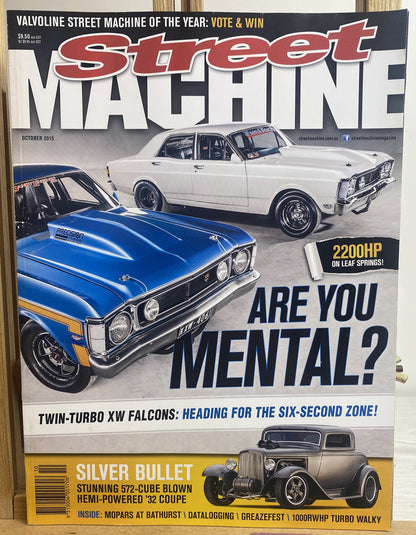 Street Machine Magazine October 2015 In Good Condition