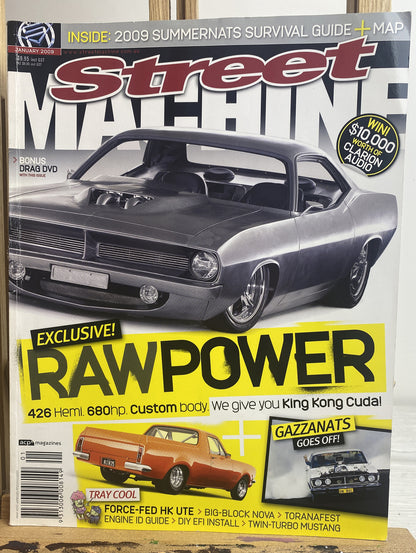 Street Machine Magazine January 2009 In Good Condition