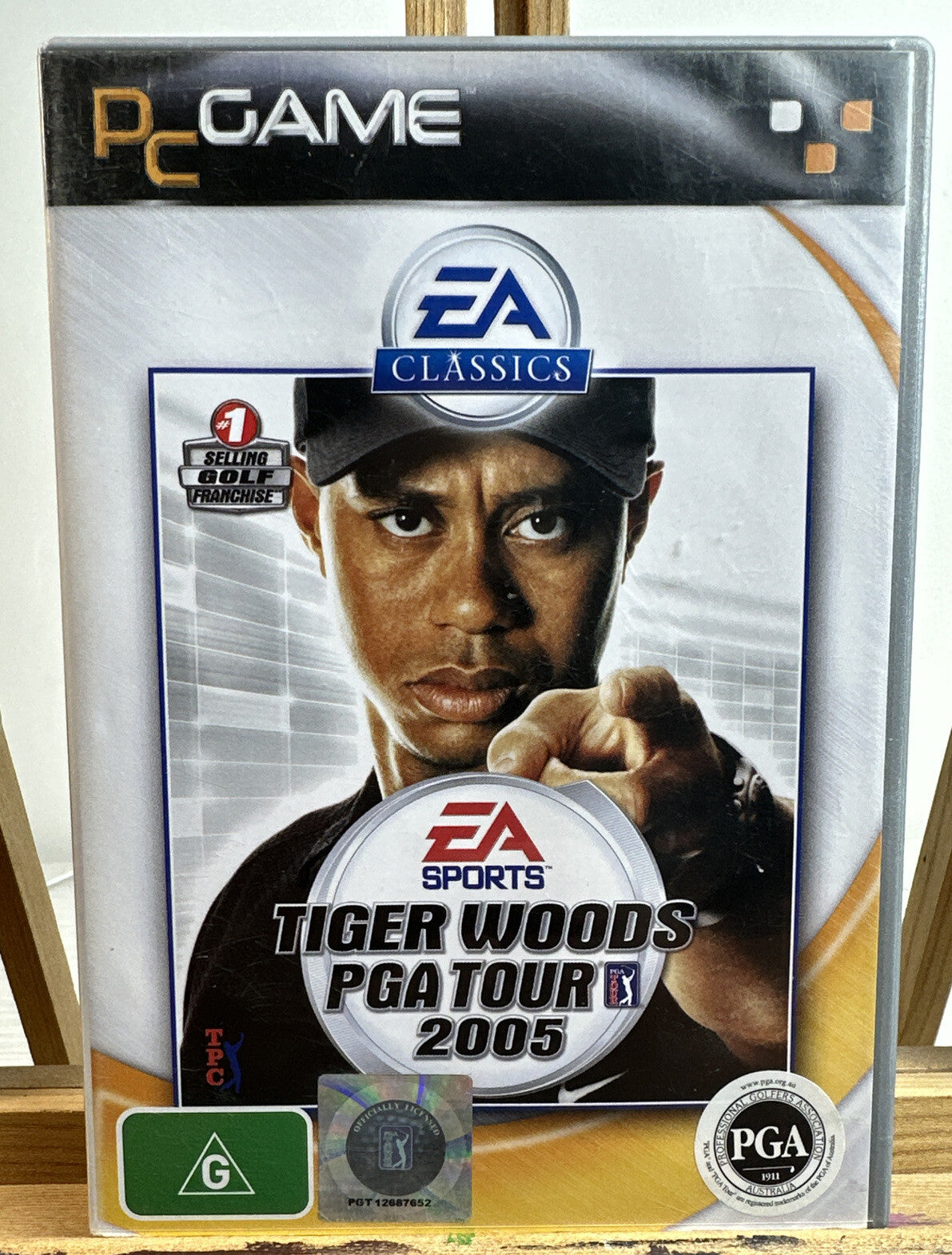 Ea Sports Tiger Woods PGA Tour 2005 PC complete Game In Good Condition 3829