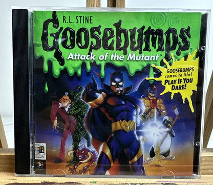Goosebumps - Attack of the Mutant Dreamworks R.L. Stine Big Box PC CD-ROM - rare