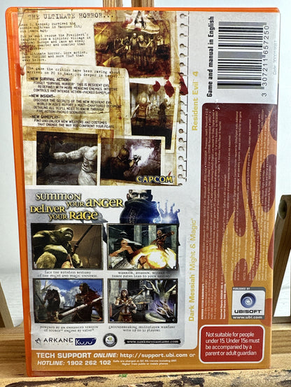 Dark Messiah Might And Magic And Resident Evil 4 PC Game Pack In VGC 3836