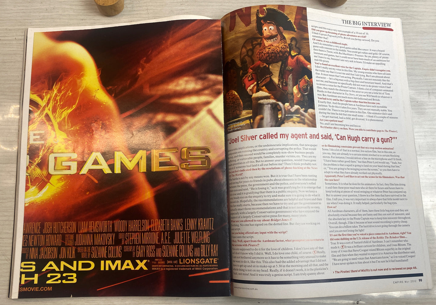 Empire Magazine May 2012 In Good Condition