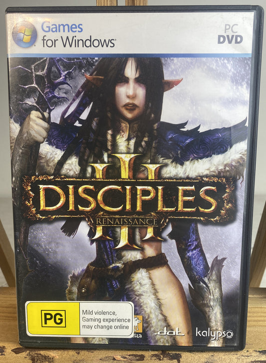 Disciples 3 Renaissance PC complete Game In Good Condition 3830