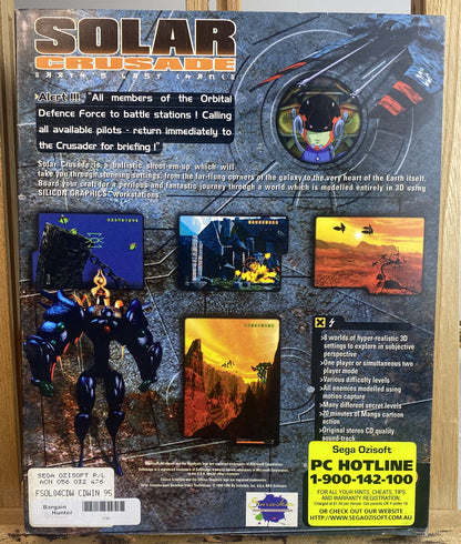 Solar Crusade Vintage Big Box Complete In Good Condition 3788