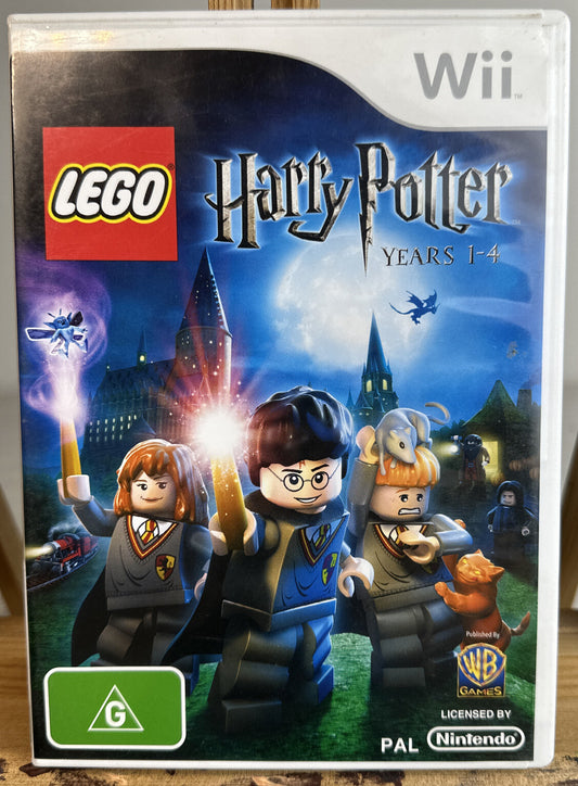 Lego Harry Potter Years 1-4 PAL Nintendo Wii InComplete Game 3813