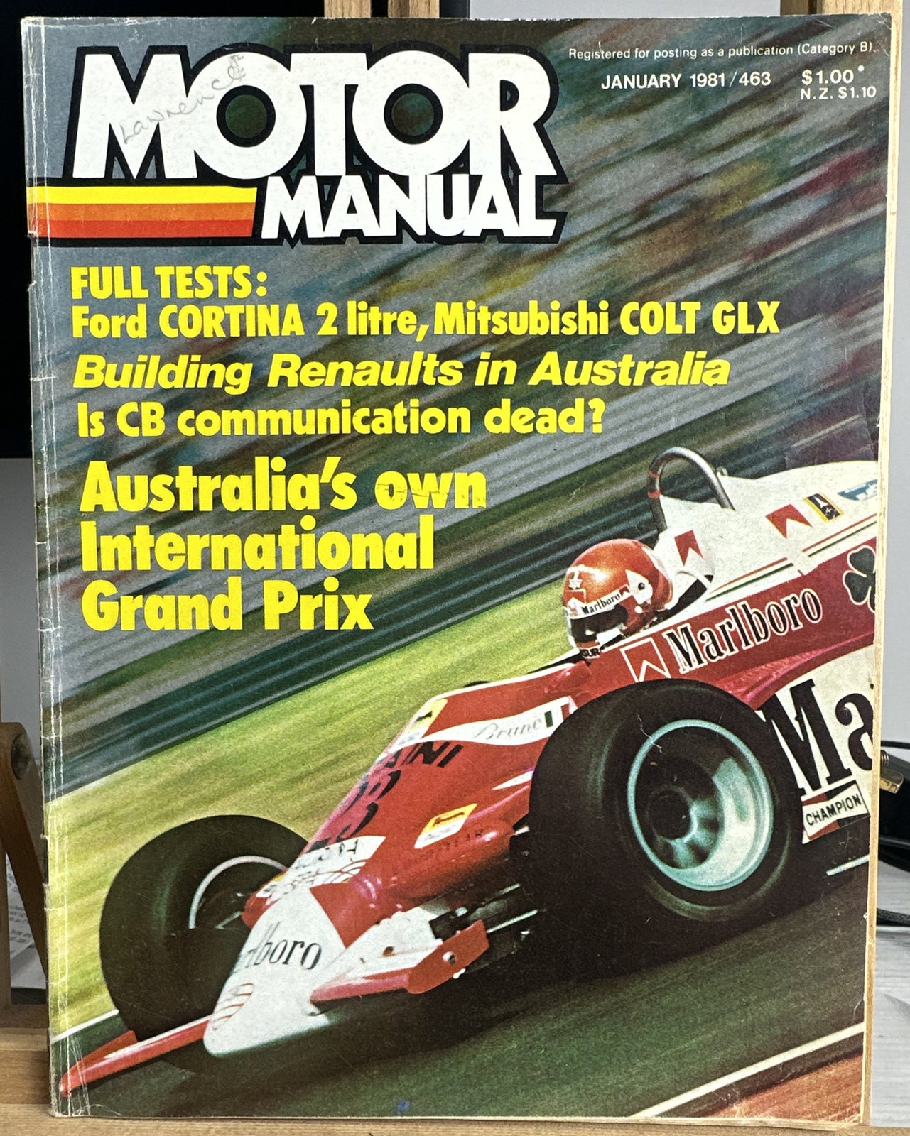 Motor Manual January 1981 Magazine In Good Condition