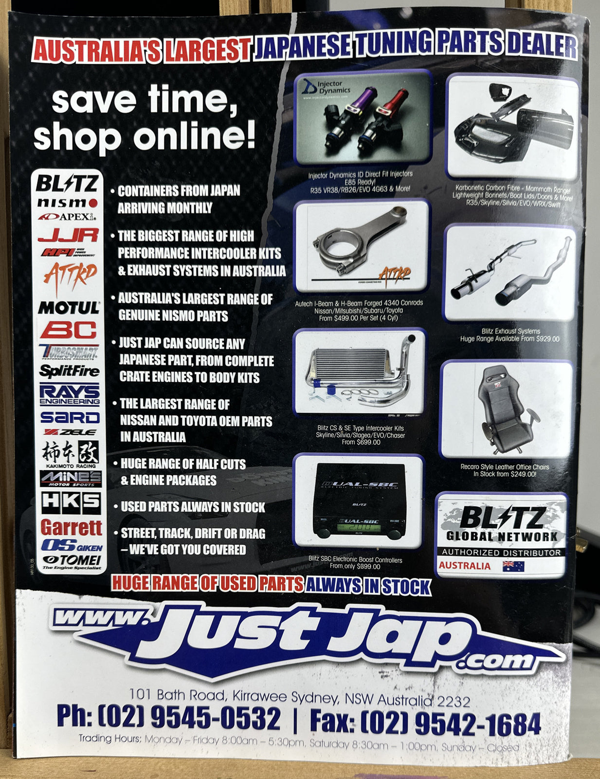 Performance Imports Magazine  No 134 In Ok Condition