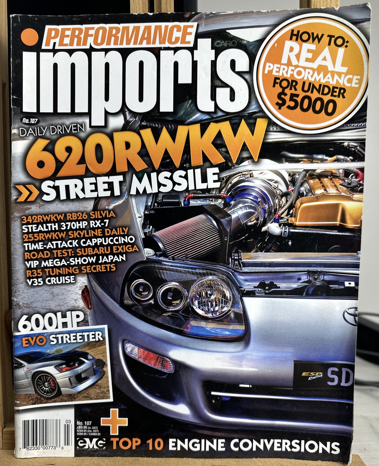 Performance Imports Magazine  No 107 In Ok Condition