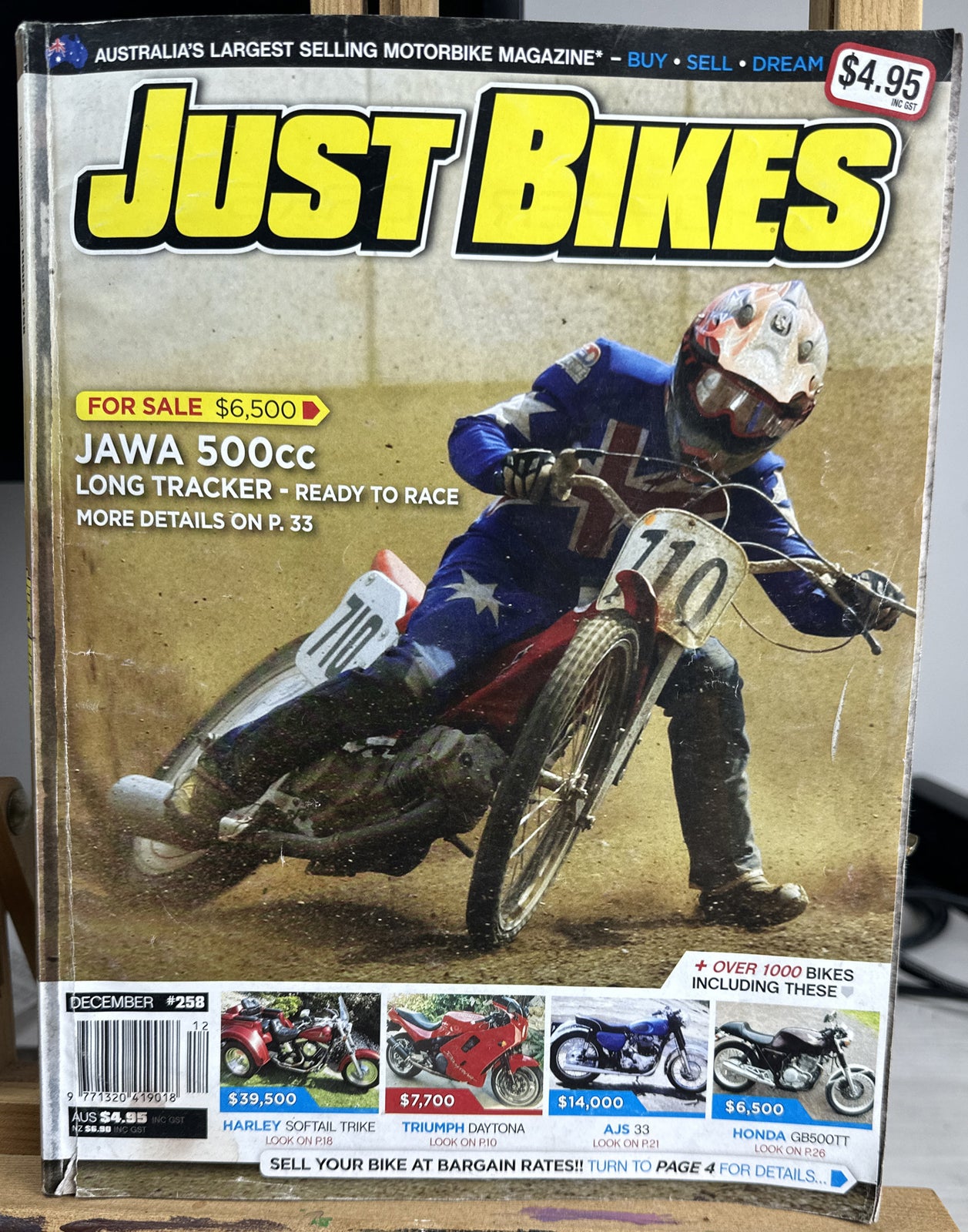 Just Bikes December #258 Magazine In Good Condition