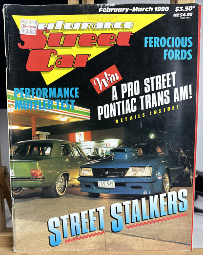 Performance Street Car February - March 1990 Magazine In Good Condition