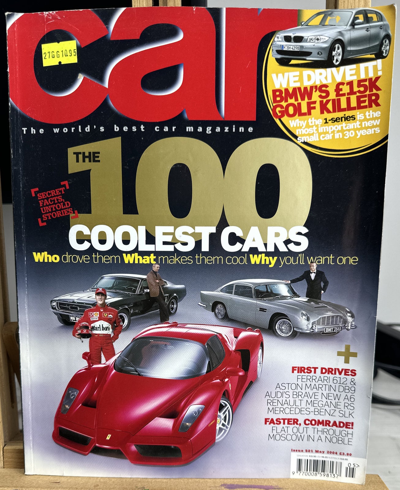 Car the 100 Coolest Cars Issue 501 May 2004 Magazine In Good Condition