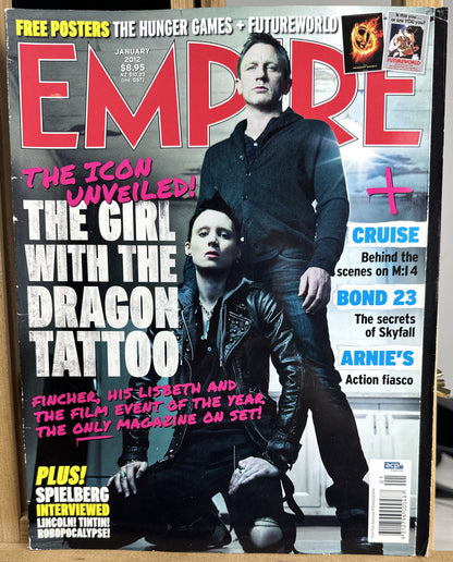 Empire Magazine January 2012 In Good Condition