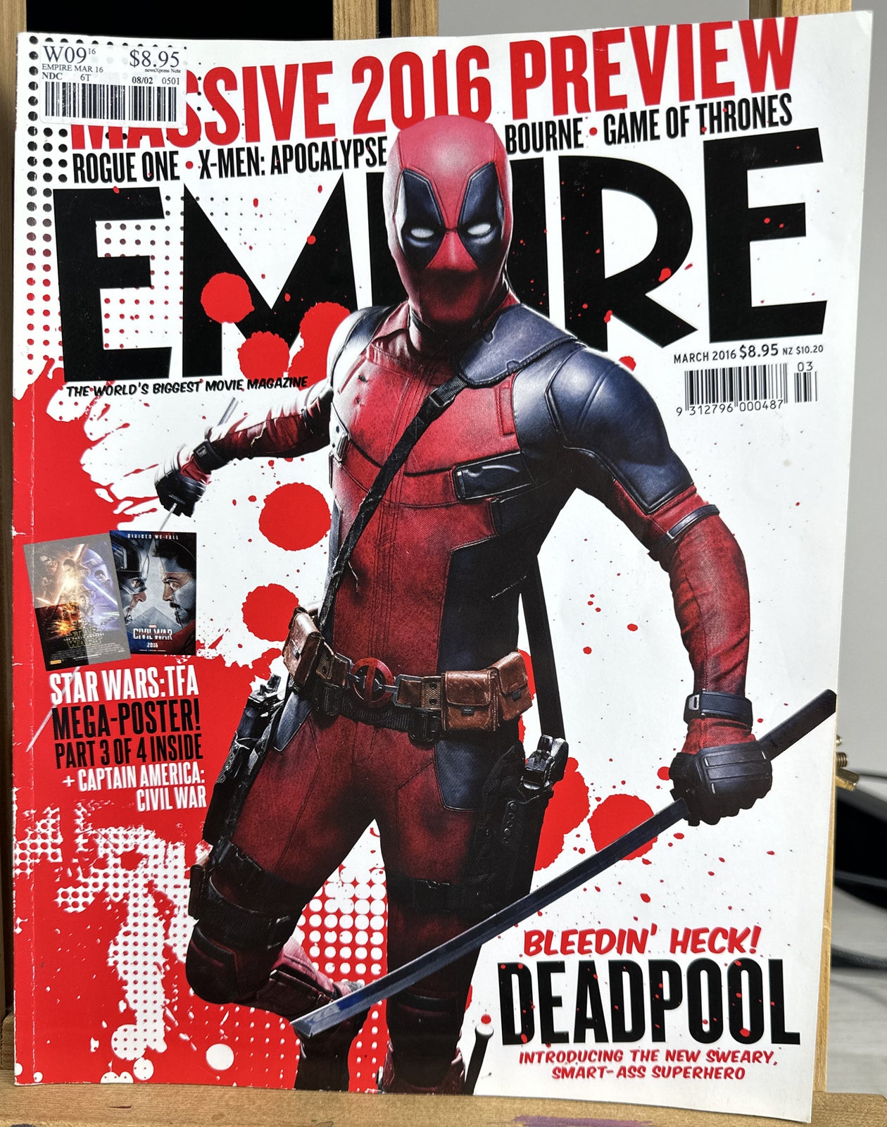 Empire Magazine March 2016 In Good Condition