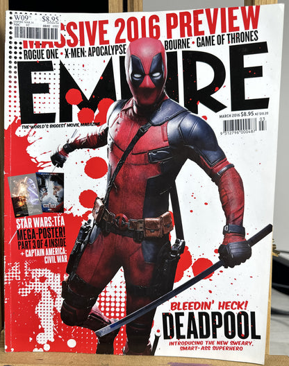 Empire Magazine March 2016 In Good Condition