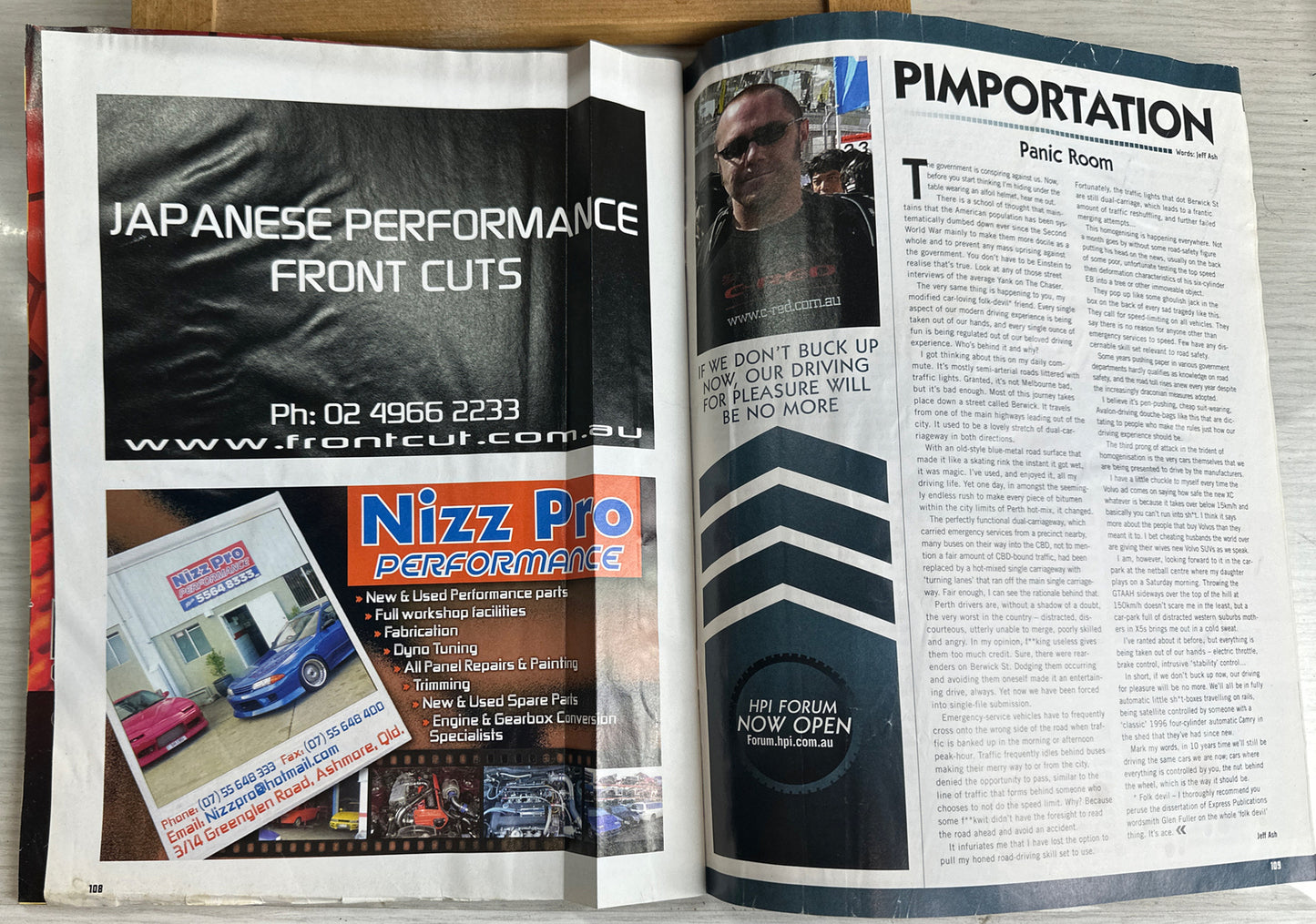 Performance Imports Magazine  No 114 In Ok Condition